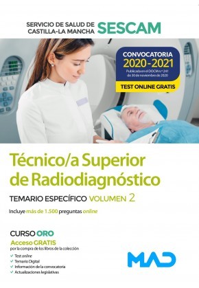 Técnico Superior de Radiodiagnóstico del Servicio de Salud de Castilla-La Mancha (SESCAM)