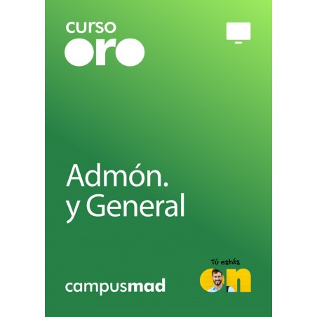 Curso Oro Personal Laboral (Grupos C, D y E) de la Administración General de la Comunidad Autónoma de Aragón