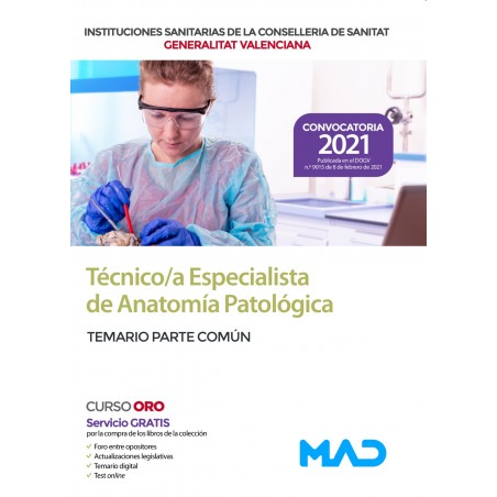 Técnico/a Especialista en Anatomía Patológica