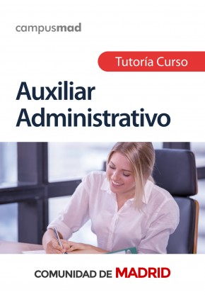 Tutoría Curso Auxiliar Administrativo de la Comunidad de Madrid