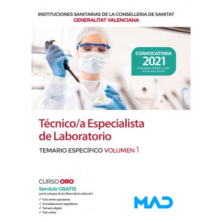 Técnico/a Especialista de Laboratorio