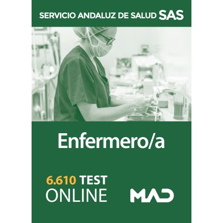 6.610 Tests online oposiciones Enfermero/a del SAS 2021