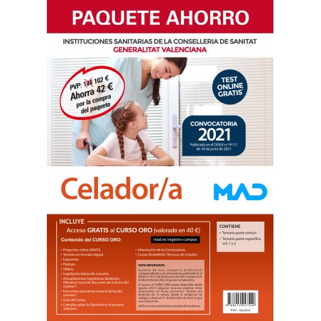 Paquete Ahorro Celador/a