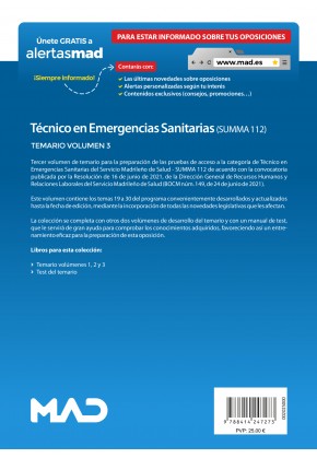 Técnico en Emergencias Sanitarias SUMMA 112