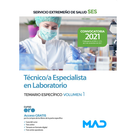 Técnico/a Especialista en Laboratorio