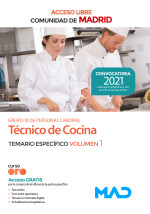 Técnico de Cocina (acceso libre)