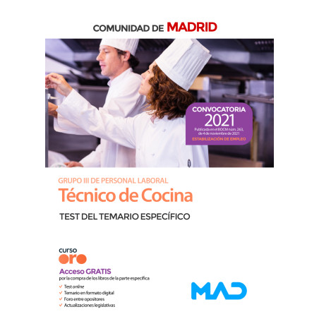 Técnico de Cocina (estabilización)