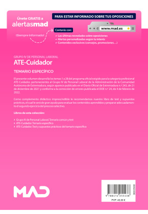 ATE-Cuidador (Personal Laboral Grupo IV)