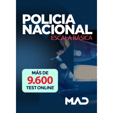 9600 Test online Policía Nacional Escala Básica