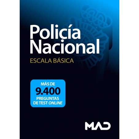 9400 Test online Policía Nacional Escala Básica