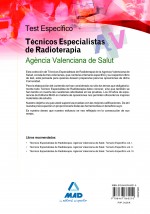 Técnicos Especialistas de Radioterapia de la Agencia Valenciana de Salud