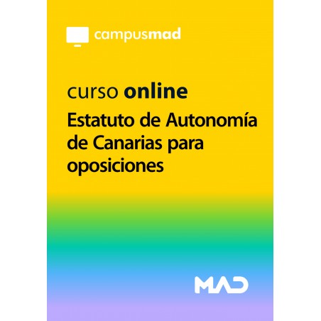 Curso online de Estatuto de Autonomía de Canarias para oposiciones