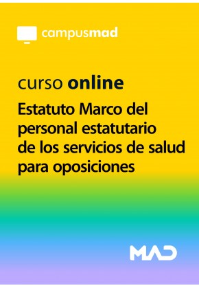 Curso online del Estatuto Marco del personal estatutario de los servicios de salud para oposiciones 