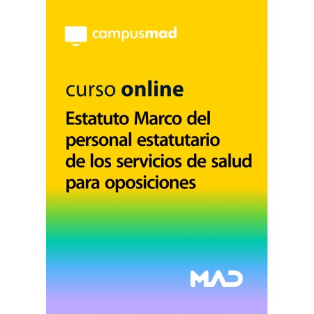 Curso online del Estatuto Marco del personal estatutario de los servicios de salud para oposiciones Curso online del Estatuto Marco del personal estatutario de los servicios de salud para oposiciones