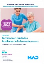Técnico/a en Cuidados Auxiliares de Enfermería del IMSERSO (Grupo Profesional E2)