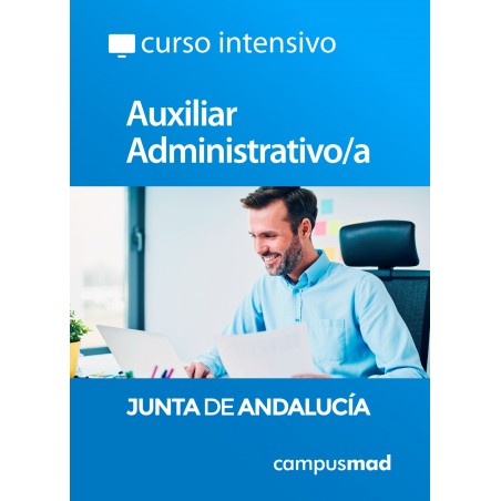 Curso intensivo de Auxiliar Administrativo de la Junta de Andalucía