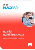 Curso MAD360 de Auxiliar Administrativo/a del Ayuntamiento de Murcia