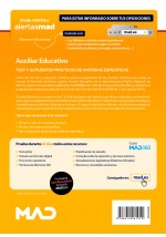 Cuerpo de Técnicos Auxiliares, opción Auxiliar Educativo