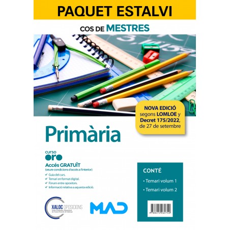 Paquet Estalvi Cos de Mestres Primària