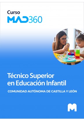 Curso MAD360 de  Técnico Superior en Educación Infantil de la Administración de la Comunidad de Castilla y León