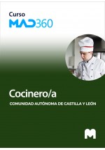 Curso MAD360 de Cocinero de la Administración de la Comunidad de Castilla y León