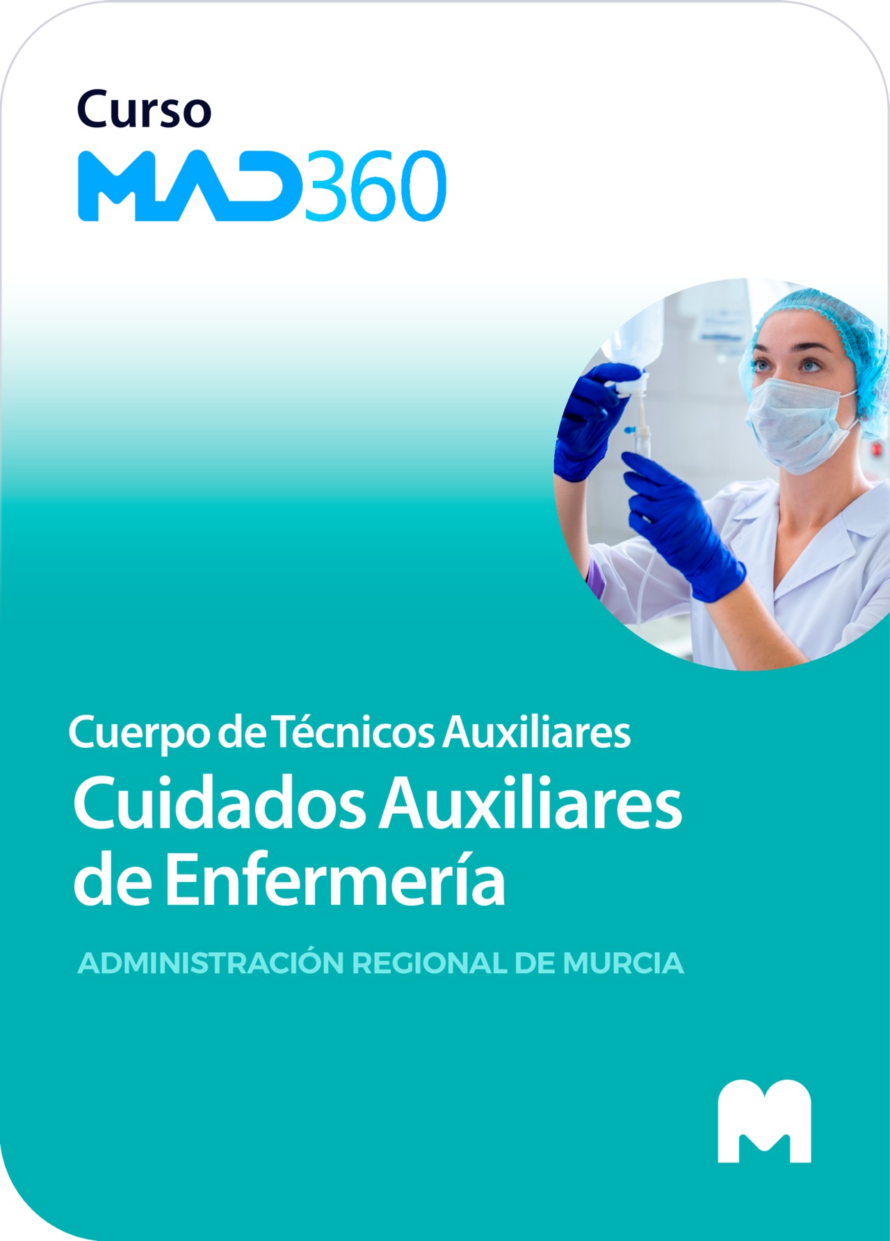 Exagerar Es una suerte que Recuerdo Curso MAD360 Técnico Auxiliar Enfermería Administración Regional Murcia
