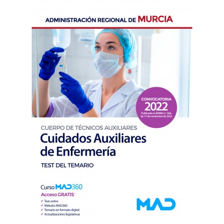 Cuerpo de Técnicos Auxiliares, opción Cuidados Auxiliares de Enfermería