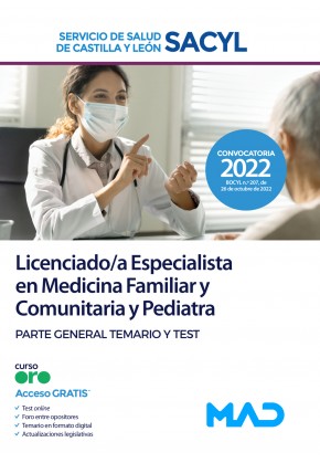 Licenciado/a Especialista en Medicina Familiar y Comunitaria y Pediatra