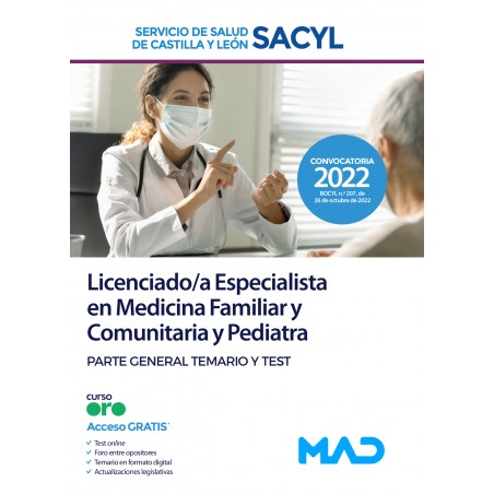 Licenciado/a Especialista en Medicina Familiar y Comunitaria y Pediatra