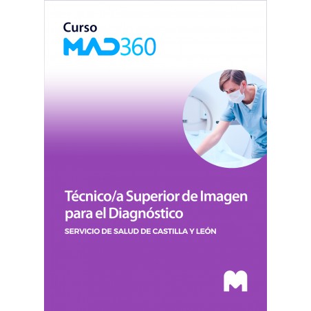 Acceso GRATIS de 40 días al Curso MAD360 de   Técnico/a Superior de Imagen para el Diagnóstico del Servicio de Salud de Castilla
