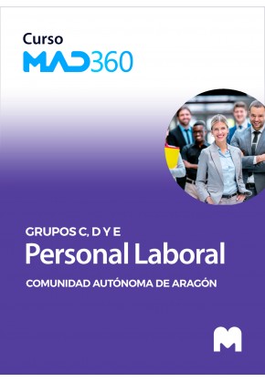 Curso MAD360 de Personal Laboral (Grupos C, D y E) de la Administración General de la Comunidad Autó