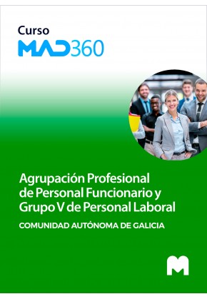 Curso MAD360 Agrupación profesional de Personal Funcionario y Grupo V de Personal Laboral