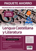 Paquete Ahorro Profesores de Secundaria Lengua Castellana y Literatura