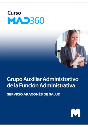 Acceso Curso MAD360 Grupo Auxiliar Administrativo de la Función Administrativa (40 días)