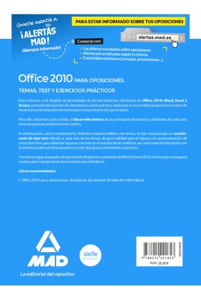 Office 2010 para oposiciones