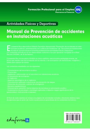 Manual de Prevención de Accidentes en Instalaciones Acuáticas