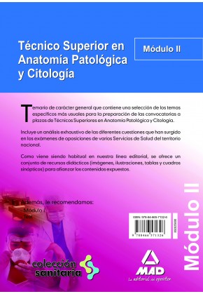 Técnico Superior en Anatomía Patológica y Citología