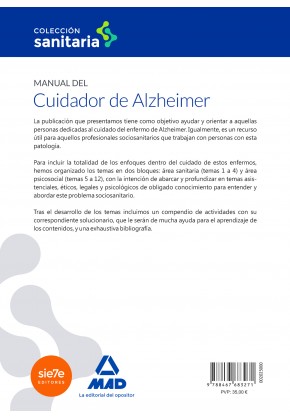 Manual del Cuidador de Alzheimer