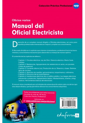 Manual Básico del Oficial Electricista
