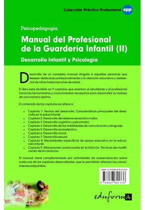 Manual del Profesional de la Guardería Infantil (Ii)