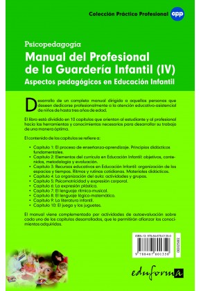Manual del Profesional de la Guardería Infantil (Iv)
