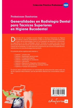 Generalidades en Radiología Dental para Técnicos Superiores en Higiene Bucodental