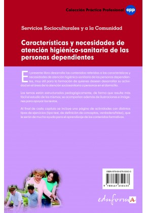 Características y Necesidades de Atención Higiénicosanitaria de Las Personas Dependientes