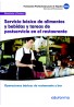 UFO059 Servicio básico de alimentos y bebidas y tareas de postservicio en el restaurante