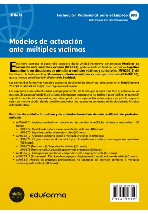 UF0674: Modelos de actuación ante múltiples víctimas
