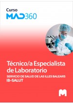 Curso MAD360 de Técnico/a Especialista de Laboratorio del Servicio de Salud de las Illes Balears (IB-SALUT)