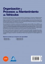 Organización y Procesos de Mantenimiento de Vehículos. Profesores de Secundaria