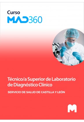 Curso MAD360 de Técnico/a Superior de Laboratorio de Diagnóstico Clínico del Servicio de Salud de Castilla y León (SACYL)
