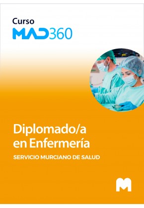 Acceso GRATIS de 40 días al Curso MAD360 Diplomado en Enfermería del Servicio Murciano de Salud