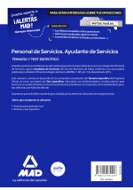Personal de Servicios, opción Ayudantes de Servicios